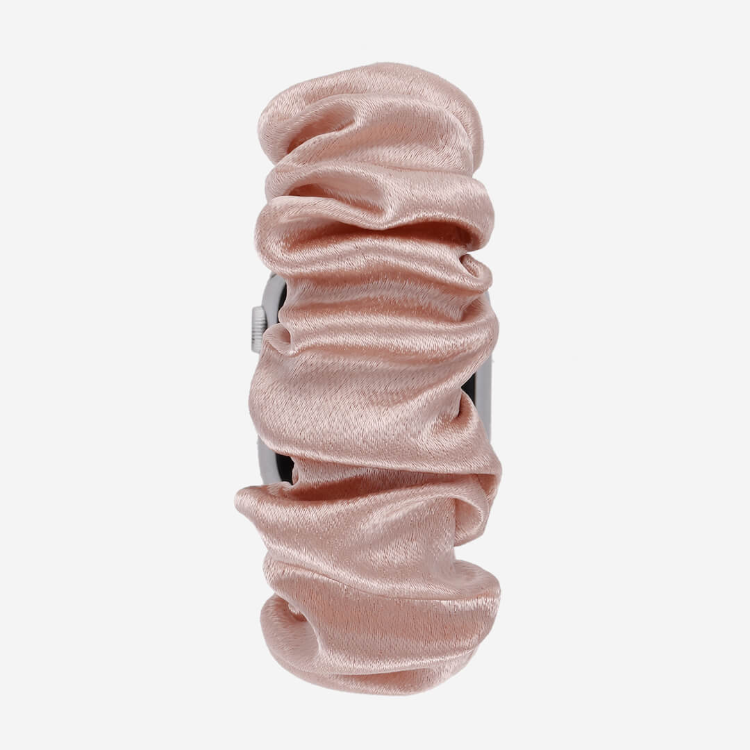 Scrunchie Apple Watch Band - Champagne