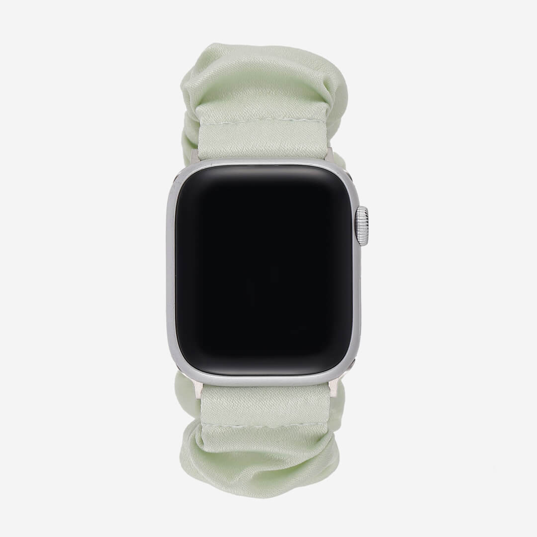 Scrunchie Apple Watch Band - Sage