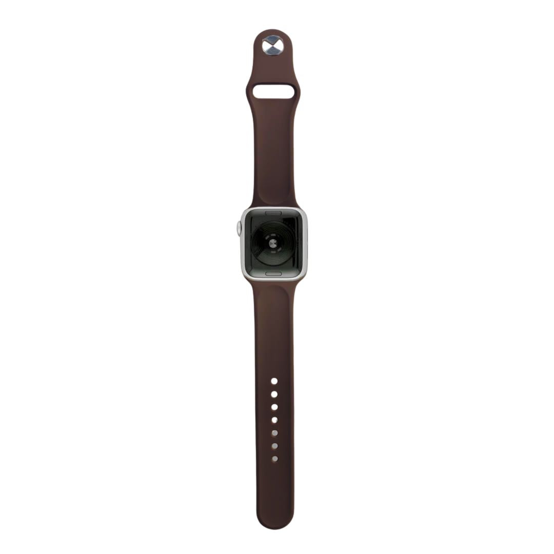 Classic Silicone Apple Watch Band - Cocoa