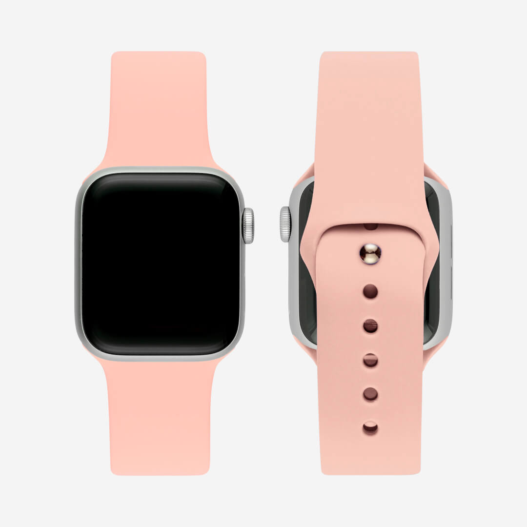 Classic Silicone Apple Watch Band - Grapefruit