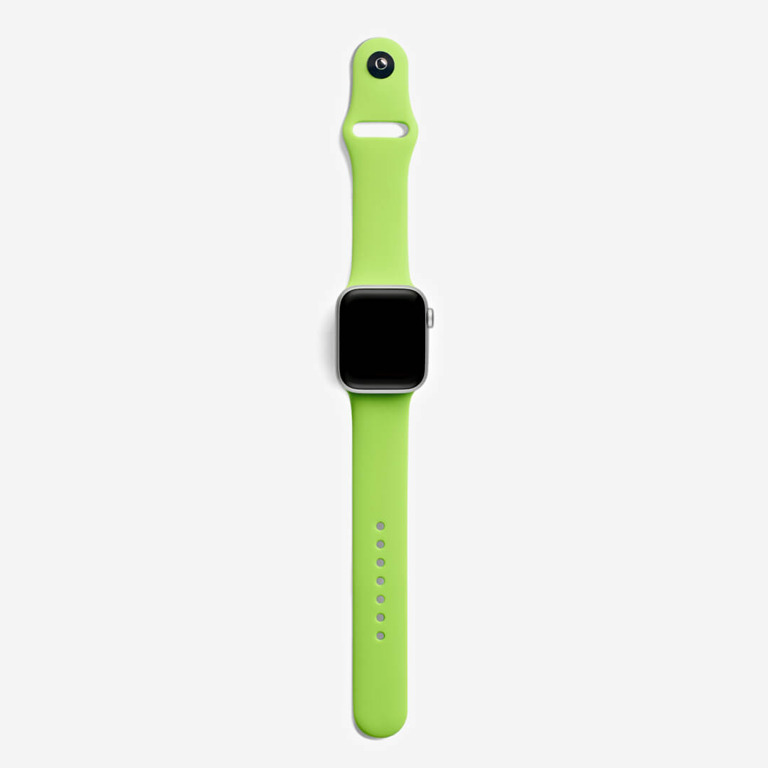 Classic Silicone Apple Watch Band - Green