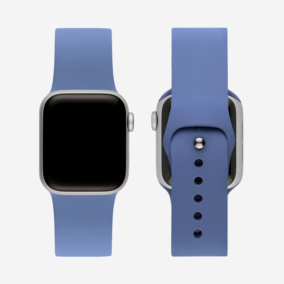 Classic Silicone Apple Watch Band - Lavender Grey