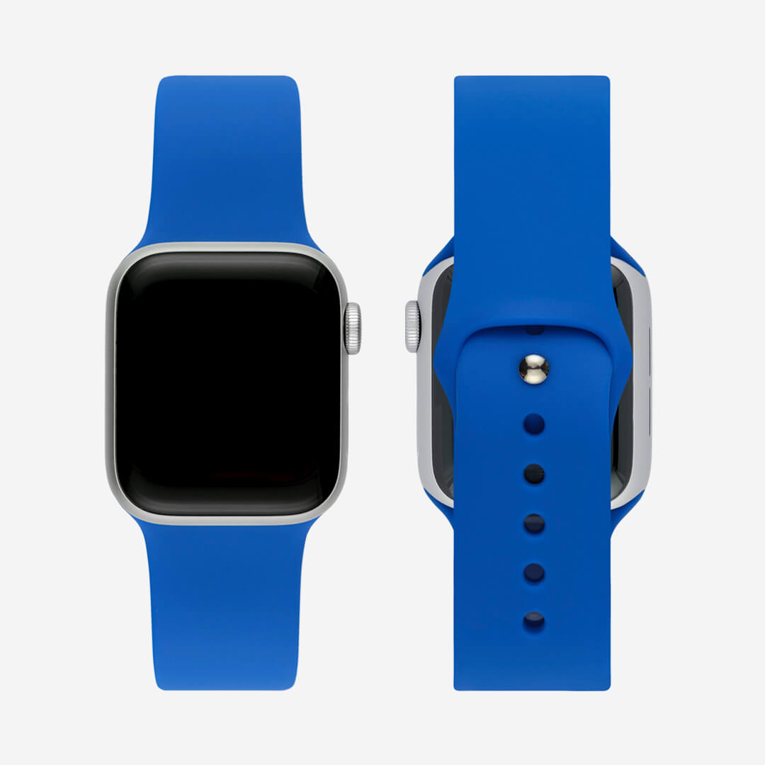 Classic Silicone Apple Watch Band - Royal Blue