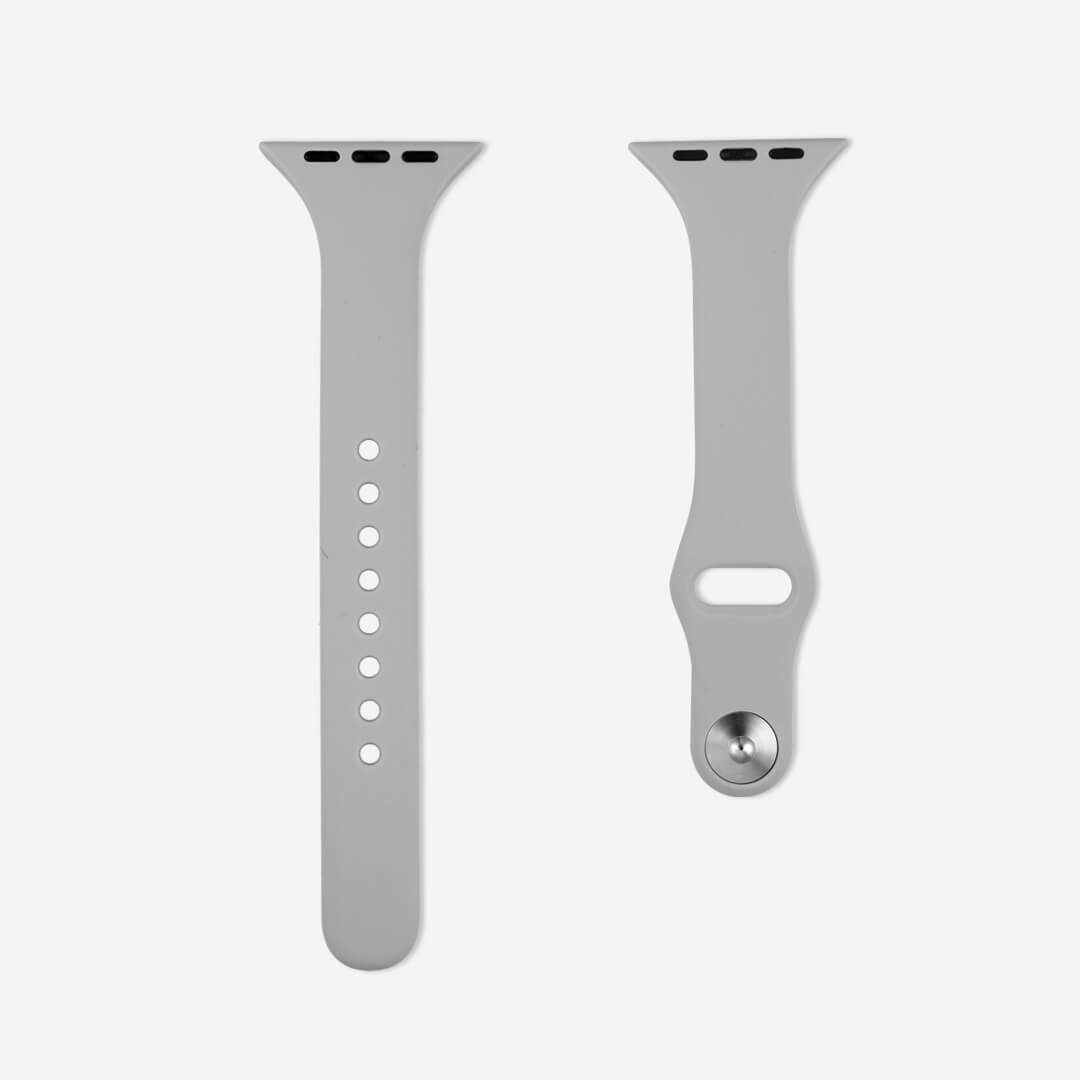 Slim Silicone Apple Watch Band - Fog