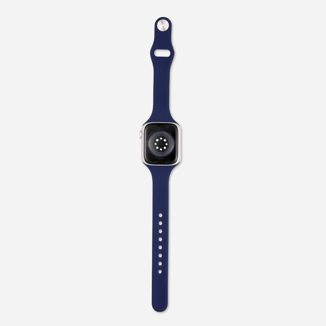 Slim Silicone Apple Watch Band - Midnight