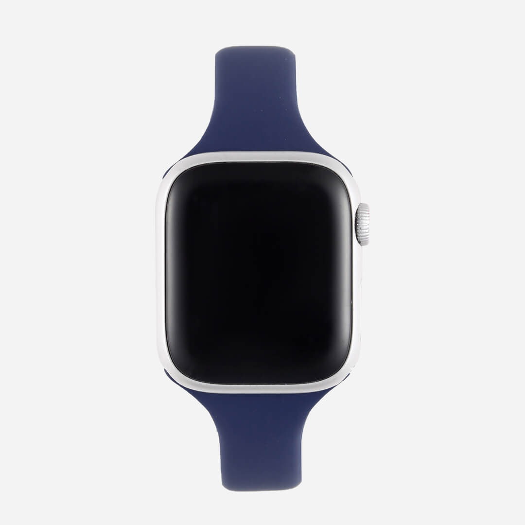 Slim Silicone Apple Watch Band - Midnight