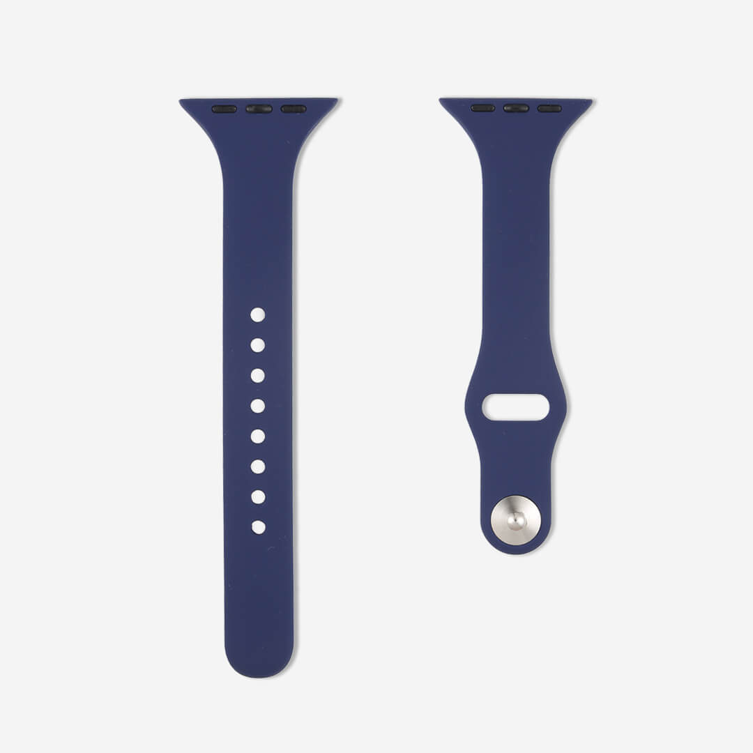 Slim Silicone Apple Watch Band - Midnight