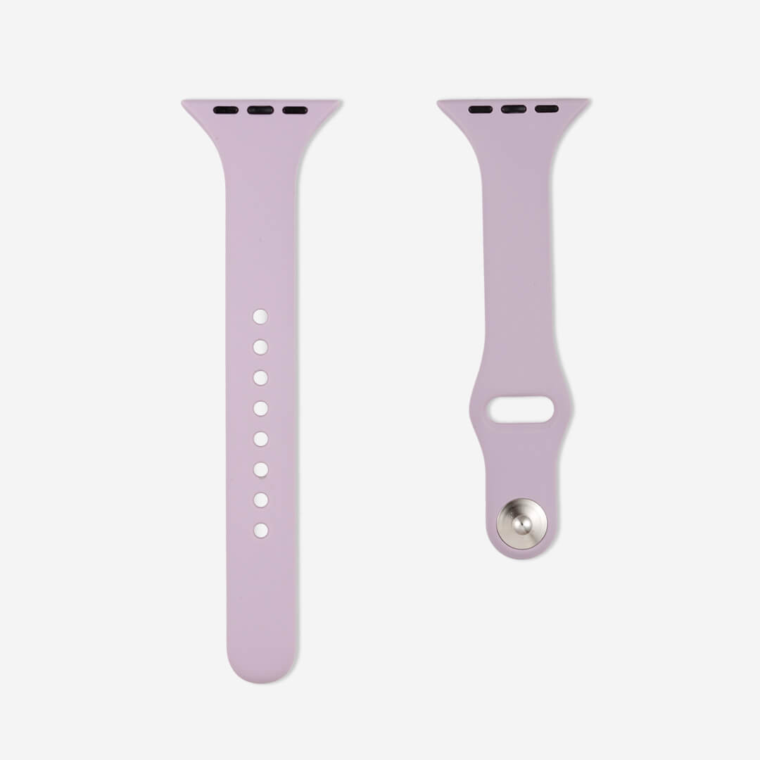 Slim Silicone Apple Watch Band - Orchid