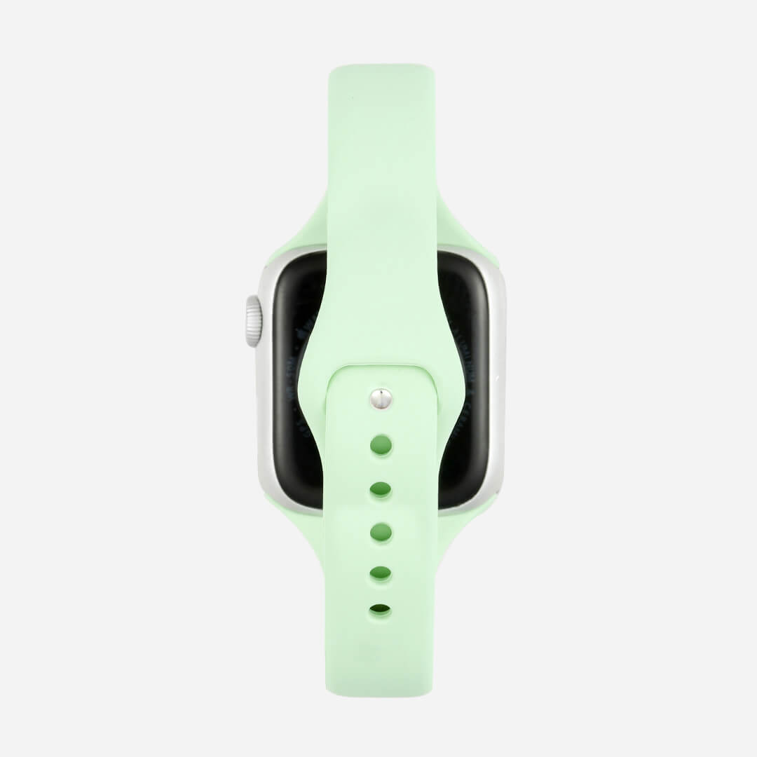 Slim Silicone Apple Watch Band - Pistachio