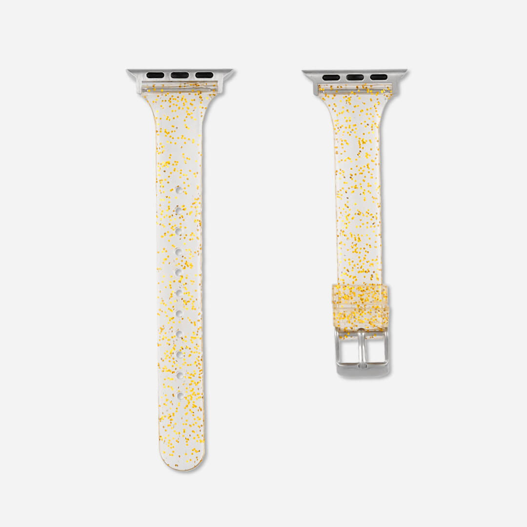 Sydney Glitter Apple Watch Band - Gold