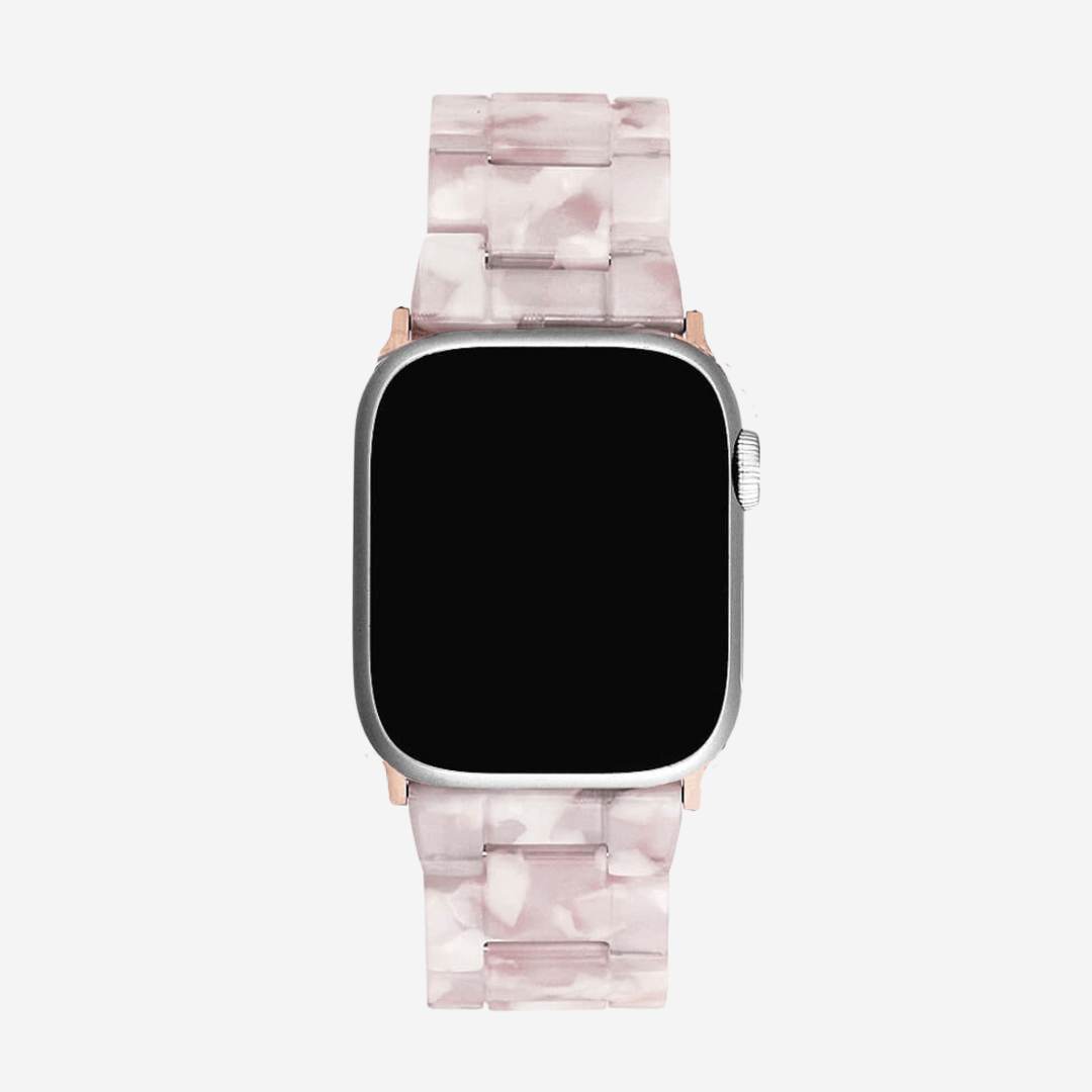 Vienna Apple Watch Band Rose Quartz The Salty Fox