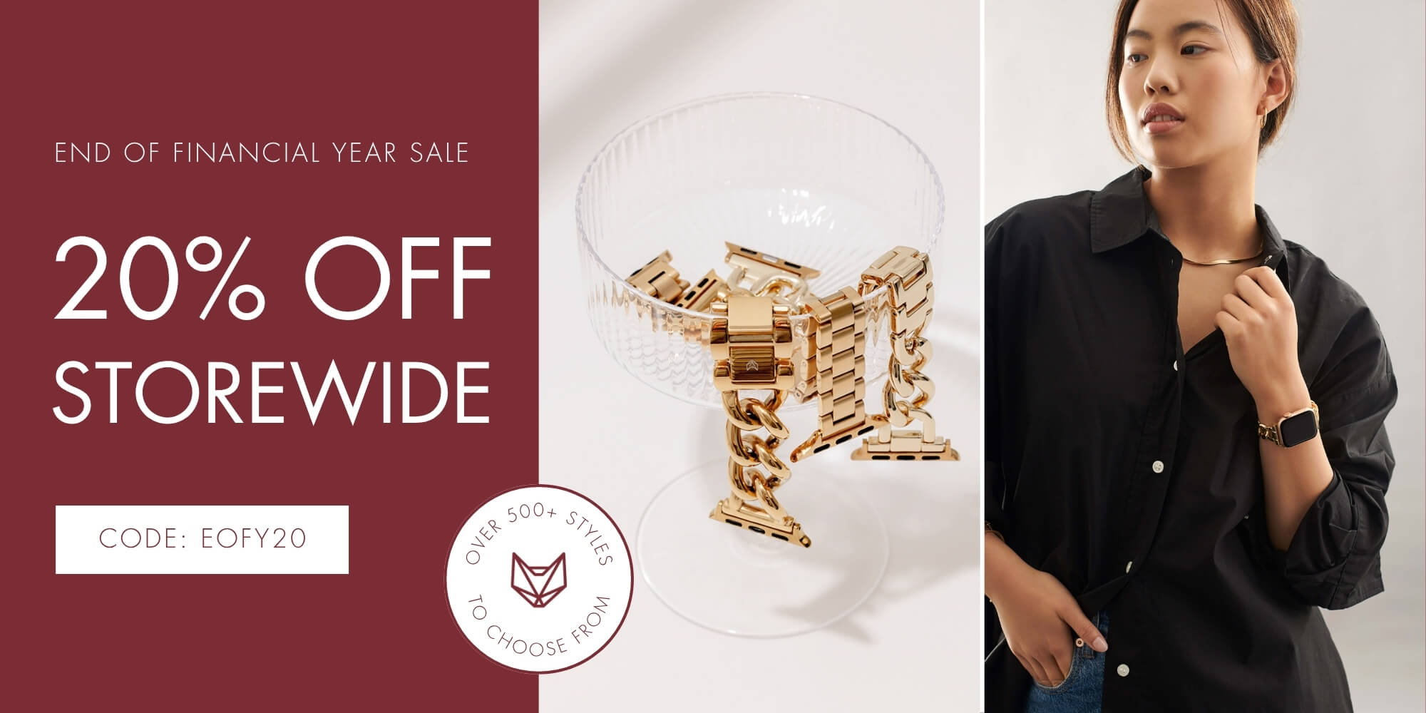 End of Financial Year Sale: Extra 20% Off Storewide {CODE: EOFY20}