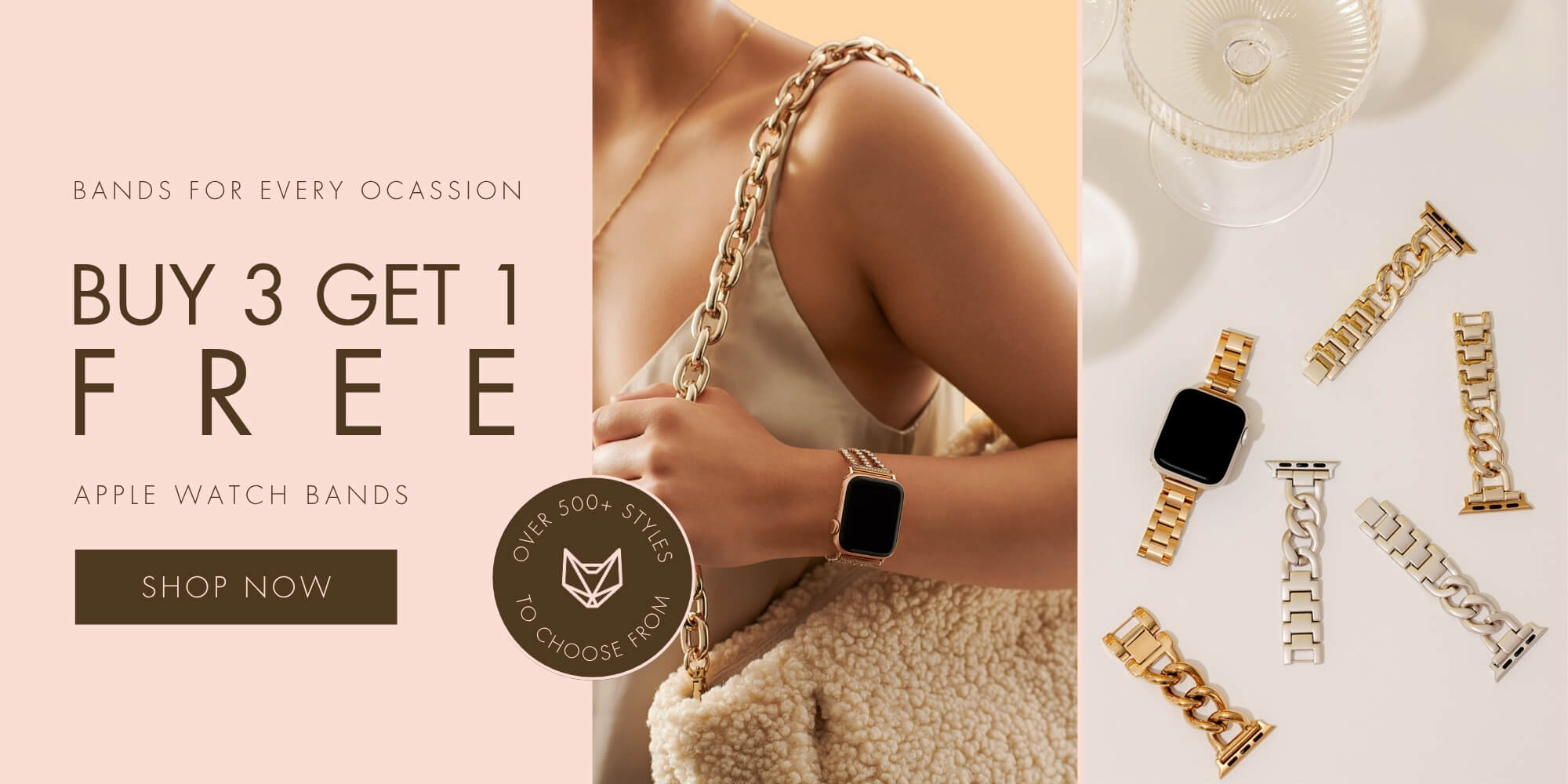 Bands for every moment | Buy 3 Get 1 Free Apple Watch Bands {SHOP NOW}
