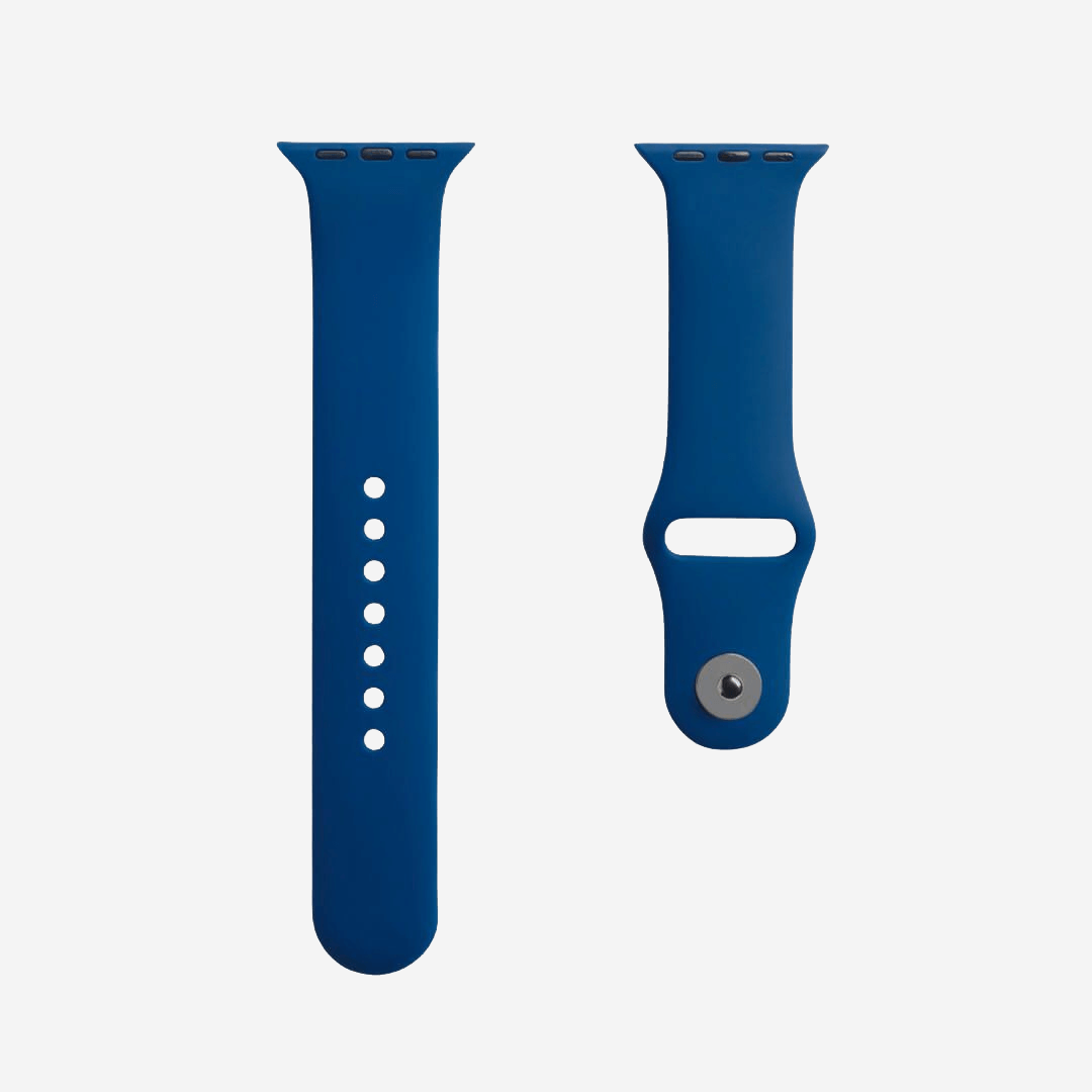 Classic Silicone Apple Watch Band - Navy