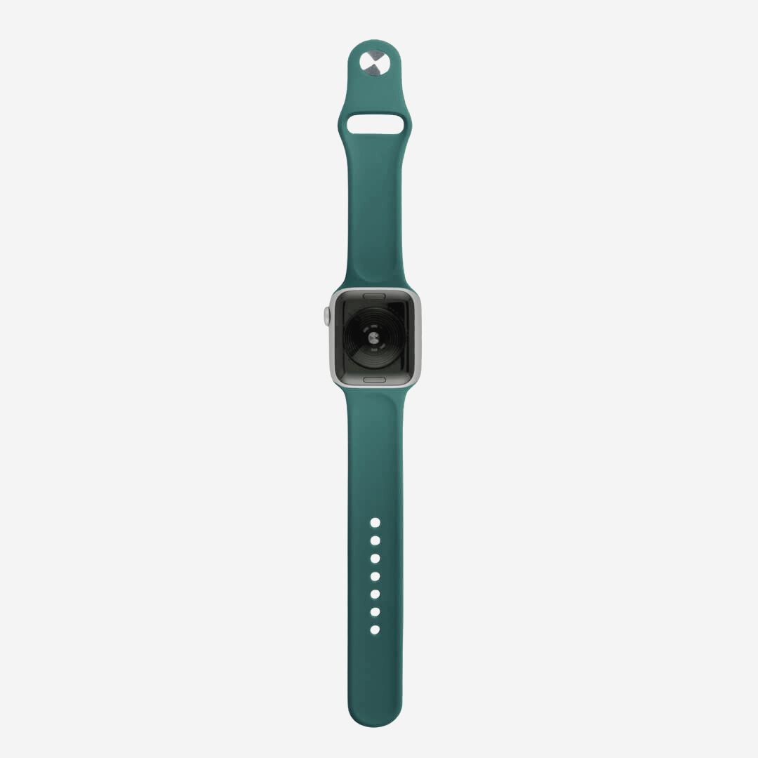 Classic Silicone Apple Watch Band - Emerald