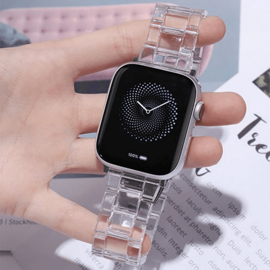 Vienna Apple Watch Band - Transparent
