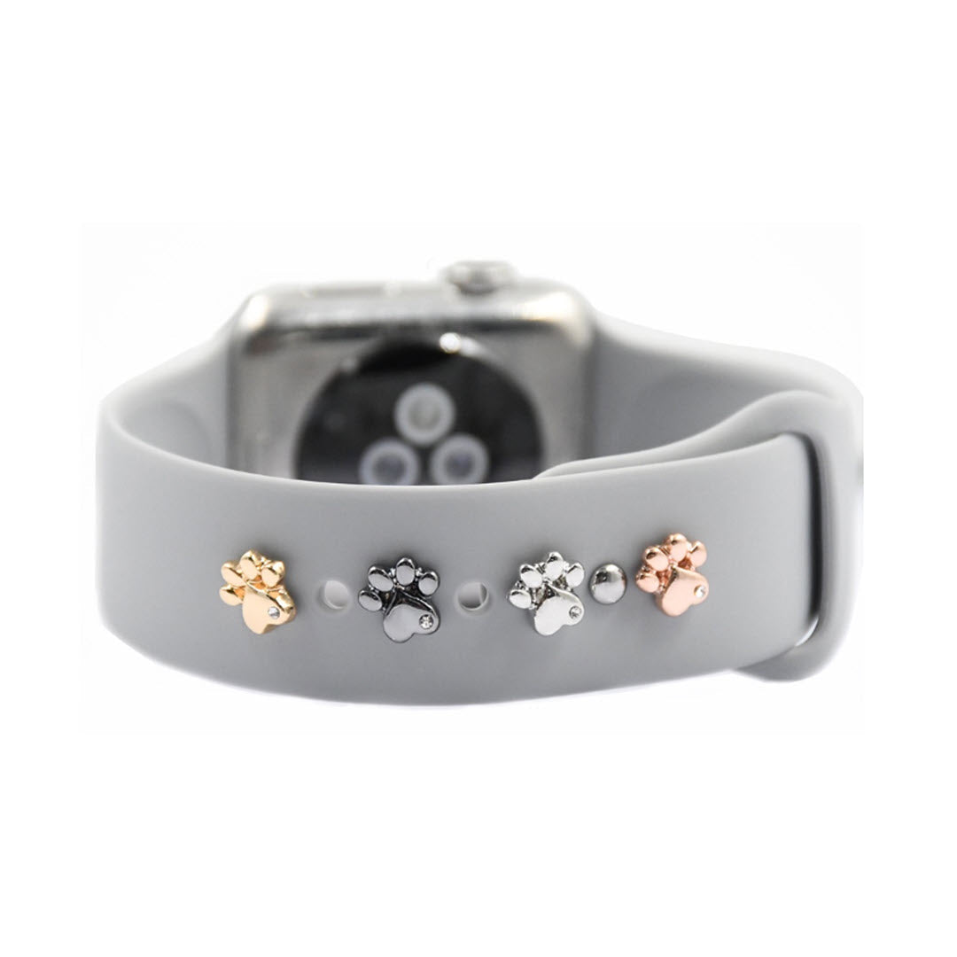 Paw Print Apple Watch Charm - Rose Gold